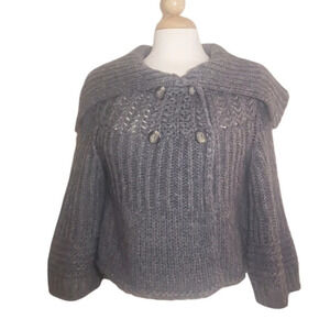 Hugo Boss mohair blend Dbl breasted  baby doll style cardigan